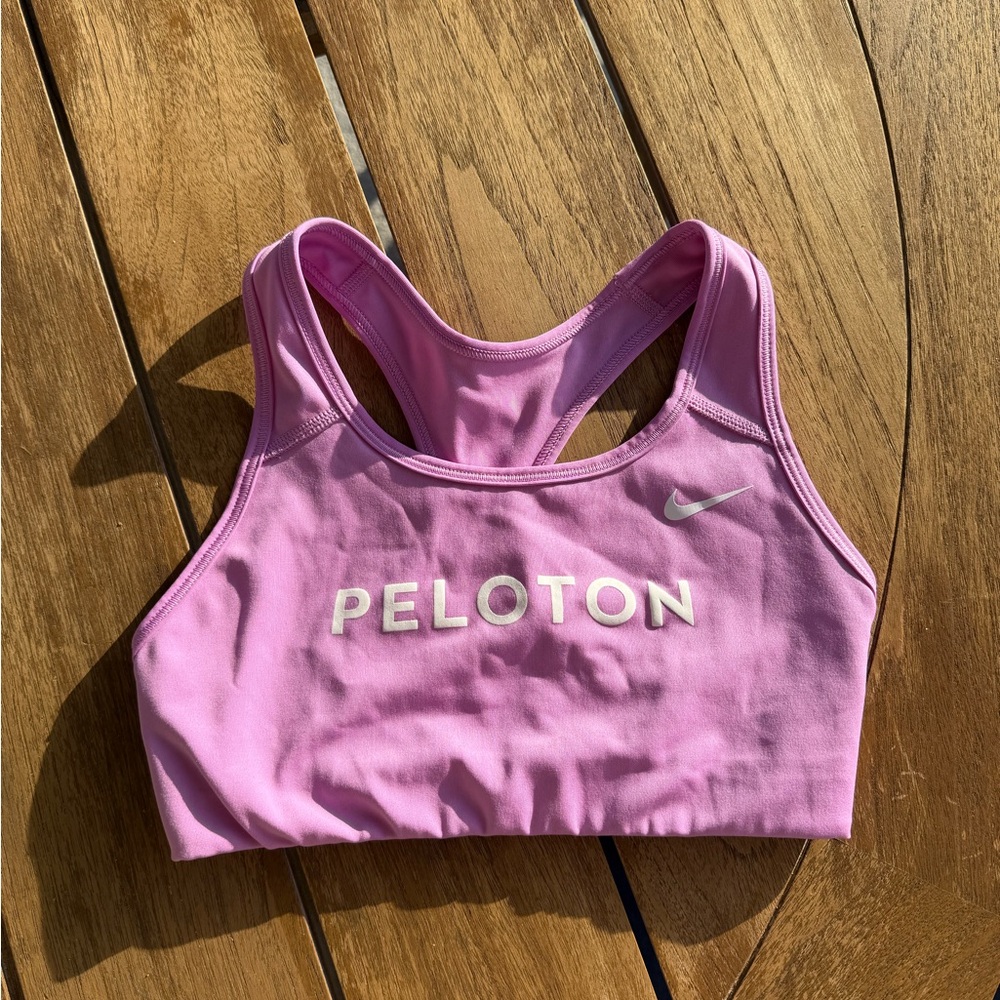 Peloton Purple Sports Bra Nike